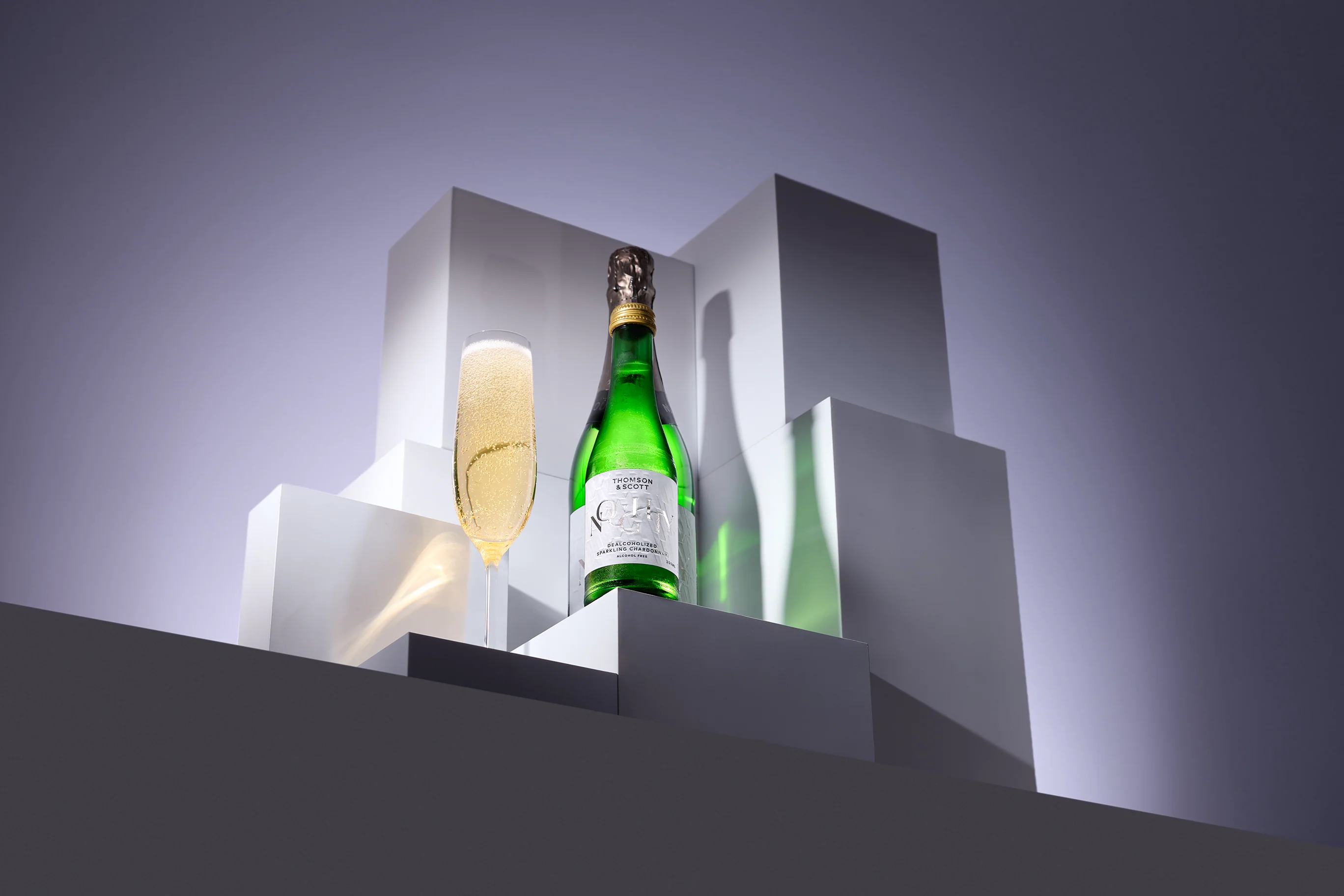 Noughty Sparkling Chardonnay Mini Bottle 200ml (Case of 6) - Image 4